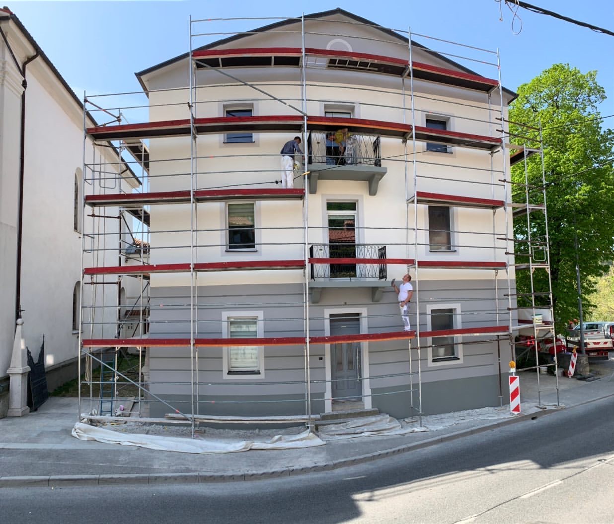 Izvedena gradbena dela Kokolari